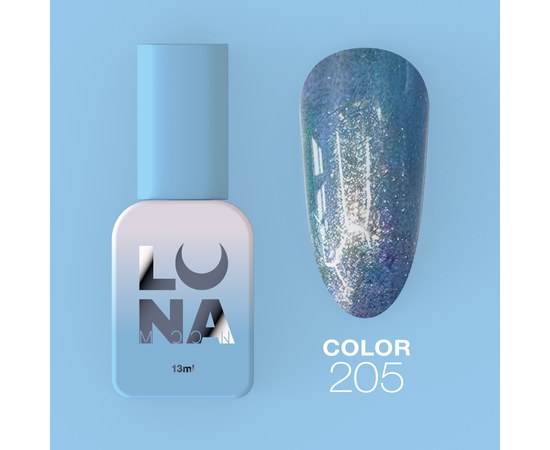 Изображение  Gel polish LUNAMoon Color No. 205, 13 ml, Volume (ml, g): 13, Color No.: 205