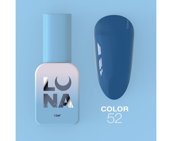 Изображение  Gel polish LUNAMoon Color No. 52, 13 ml, Volume (ml, g): 13, Color No.: 52