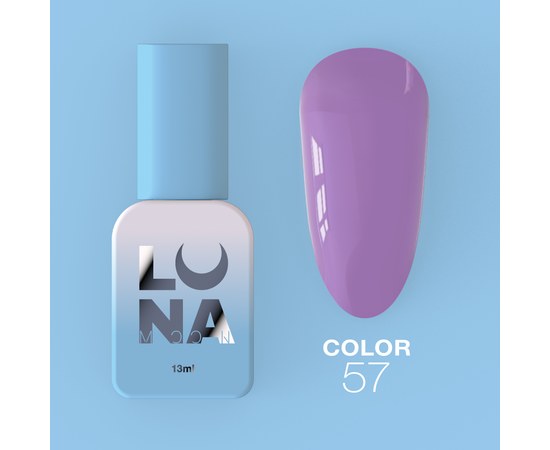 Изображение  Gel polish LUNAMoon Color No. 57, 13 ml, Volume (ml, g): 13, Color No.: 57