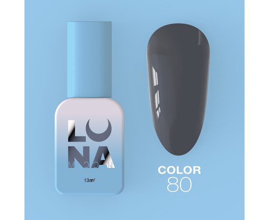 Изображение  Gel polish LUNAMoon Color No. 80, 13 ml, Volume (ml, g): 13, Color No.: 80