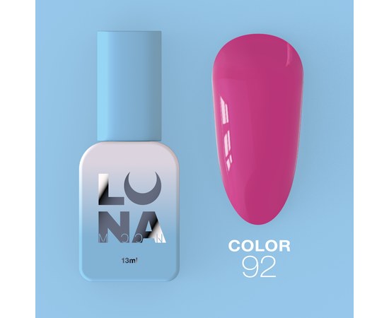 Изображение  Gel polish LUNAMoon Color No. 92, 13 ml, Volume (ml, g): 13, Color No.: 92