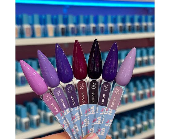 Изображение 3 Gel polish LUNAMoon Color No. 65, 13 ml, Volume (ml, g): 13, Options: 65