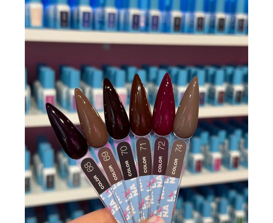Изображение 3 Gel polish LUNAMoon Color No. 68, 13 ml, Volume (ml, g): 13, Options: 68