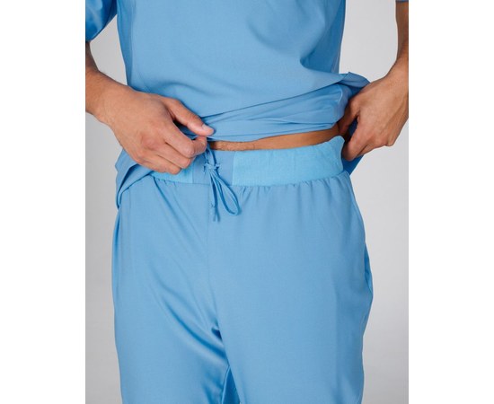 Изображение 9 Medical men's suit Arizona light blue s. 52, "WHITE COAT" 482-333-924, Size: 52, Color: blue light