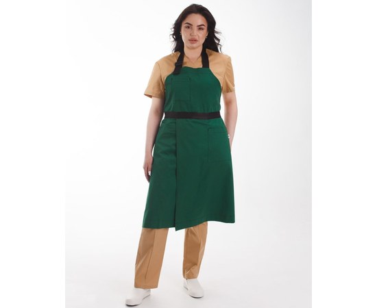 Изображение  Professional waterproof apron Florence green, "WHITE COAT" 173-350-909