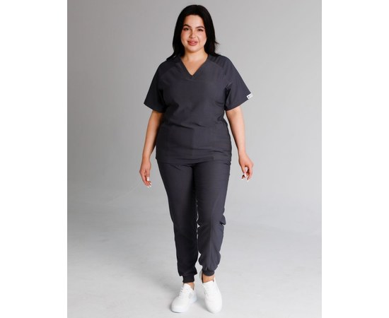 Изображение  Medical women's suit Arizona graphite s. 42, "WHITE COAT" 468-503-924, Size: 42, Color: graphite