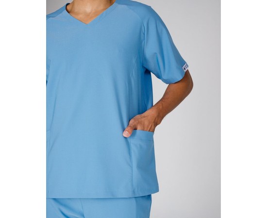 Изображение 7 Medical men's suit Arizona light blue s. 54, "WHITE COAT" 482-333-924, Size: 54, Color: blue light
