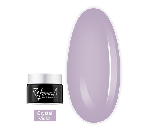 Изображение  Liquid nail gel ReformA Liquid Gel 50 ml, Crystal Violet, Volume (ml, g): 50, Color No.: Crystal Violet
