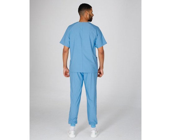 Изображение 3 Medical men's suit Arizona light blue s. 58, "WHITE COAT" 482-333-924, Size: 58, Color: blue light