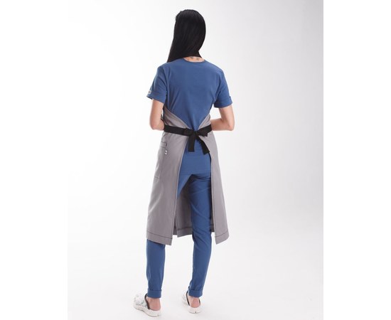 Изображение 4 Professional waterproof apron Florence gray, "WHITE COAT" 173-328-909