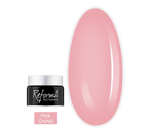 Изображение  Жидкий гель для ногтей ReformA Liquid Gel 50 мл, Pink Orchid, Объем (мл, г): 50, Цвет №: Pink Orchid