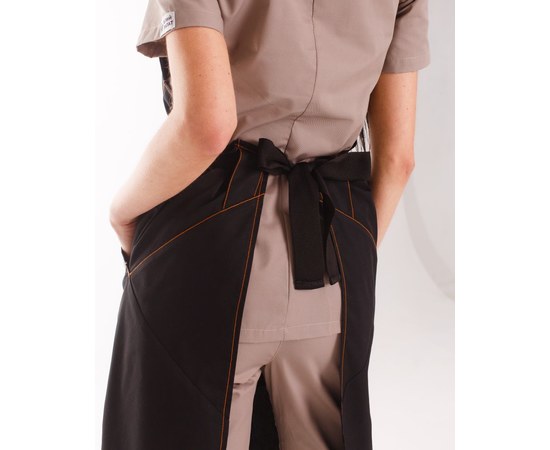 Изображение  Professional waterproof apron Sicilia black, "WHITE COAT" 173-321-911