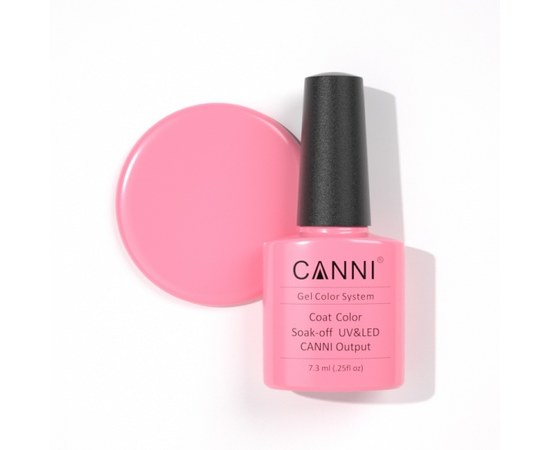 Изображение  Gel polish CANNI 041 bright light pink, 7.3 ml, Volume (ml, g): 44992, Color No.: 41