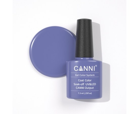 Изображение  Gel polish CANNI 029 dark lavender, 7.3 ml, Volume (ml, g): 44992, Color No.: 29