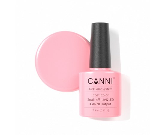 Изображение  Gel polish CANNI 092 pink, 7.3 ml, Volume (ml, g): 44992, Color No.: 92