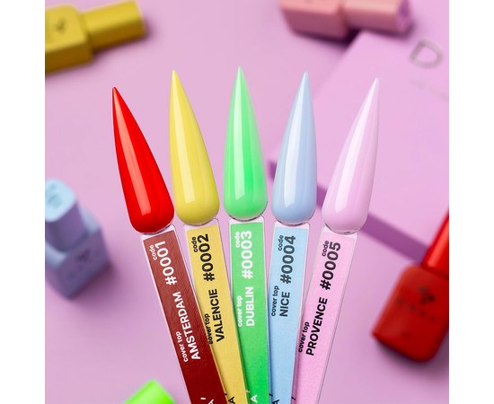 Изображение 2 Top without sticky layer DNKa Cover Top No. 0003 Dublin, 12 ml, Volume (ml, g): 12, Options: 0003