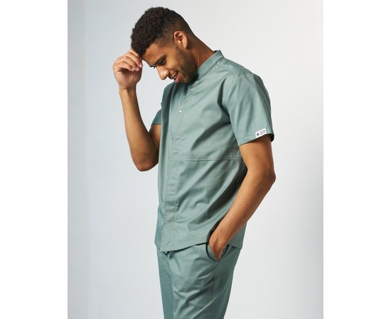 Изображение 3 Medical suit for men Boston olive s. 62, "WHITE COAT" 485-327-679, Size: 62, Color: olive