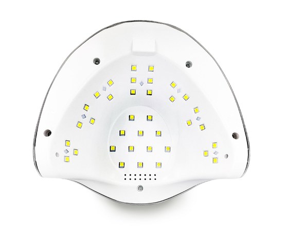 Зображення 3 Лампа для манікюру LED/UV Sun X5 Plus 54 Вт срібна голографічна