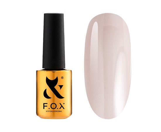 Изображение  Camouflage top for gel polish without sticky layer F.O.X Top Tonal №002, 7 ml, Volume (ml, g): 7, Color No.: 2