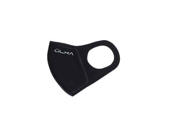 Изображение  Многоразовая маска с угольным фильтром ÜLKA черная, Цвет: черный