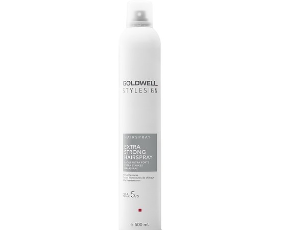 Изображение  Спрей для волос экстрасильной фиксации Goldwell Stylesign Extra Strong Hairspray, 500 мл, Объем (мл, г): 500