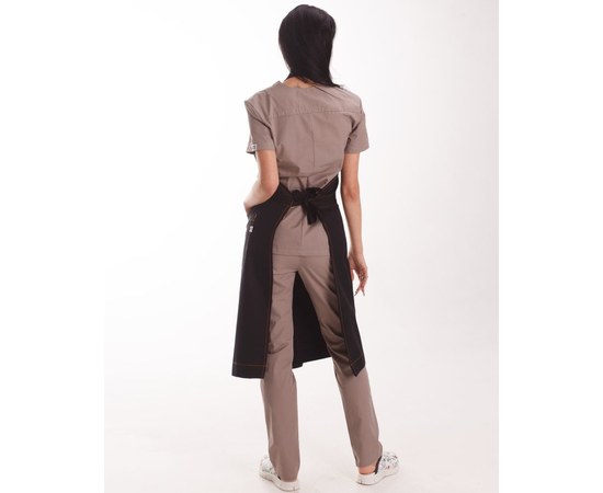 Изображение 5 Professional waterproof apron Florence black, "WHITE COAT" 173-321-909