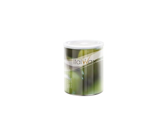 Зображення  Теплий віск для депіляції в банку Italwax Natural Classic оливка, 800 мл, Аромат: Оливка, Об'єм (мл, г): 800