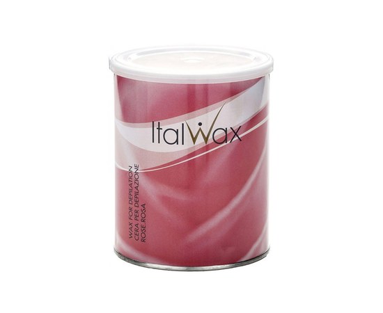 Изображение  Warm depilatory wax in a jar Italwax Flex cream rose, 800 ml, Aroma: cream rose, Volume (ml, g): 800