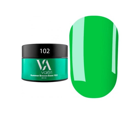 Изображение  Base for gel polish Valeri Summer Breeze Base No. 102, 30 ml, Volume (ml, g): 30, Color No.: 102