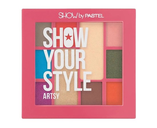 Изображение  Палетка теней для век Pastel Show Your Style Eyeshadow Palette 10 цветов 462 Artsy Pink, 17 г, Объем (мл, г): 17, Цвет №: 462