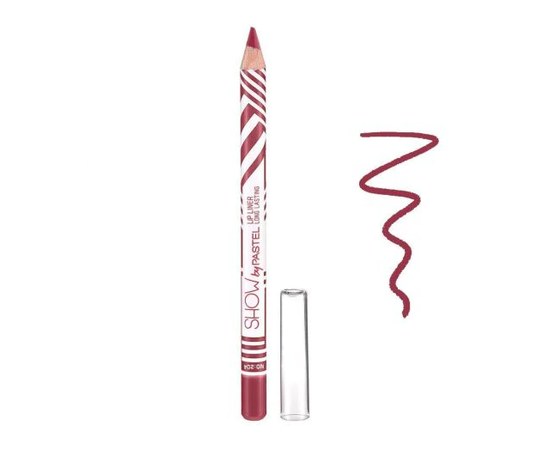 Изображение  Pastel Show By Pastel Long Lasting Lip Liner Pencil 204, 1.14 g, Volume (ml, g): 1.14, Color No.: 204