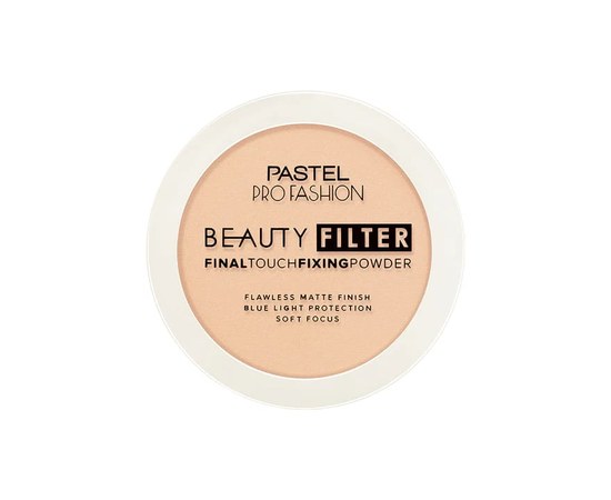 Изображение  Фиксирующая пудра для лица Pastel Profashion Beauty Filter 01, 11 г, Объем (мл, г): 11, Цвет №: 01