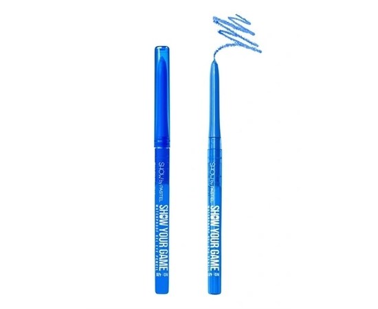 Изображение  Waterproof gel eye pencil Pastel Show Your Game Waterproof Gel Eye Pencil 410, 0.28 g, Volume (ml, g): 0.28, Color No.: 410