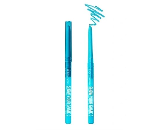 Изображение  Waterproof gel eye pencil Pastel Show Your Game Waterproof Gel Eye Pencil 412, 0.28 g, Volume (ml, g): 0.28, Color: 412