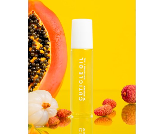 Изображение 2 Dry cuticle oil Siller Professional Cuticle oil papaya and lychee, 10 ml