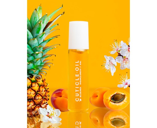 Изображение 2 Dry cuticle oil Siller Professional Cuticle oil pineapple and apricot, 10 ml