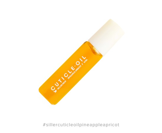 Зображення  Суха олія для кутикули Siller Professional Cuticle oil ананас та абрикос, 10 мл