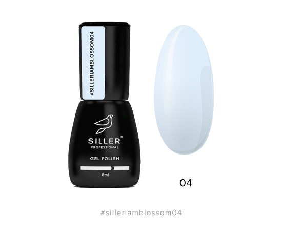 Изображение  Gel nail polish Siller Blossom No. 04, 8 ml, Volume (ml, g): 8, Color No.: 4