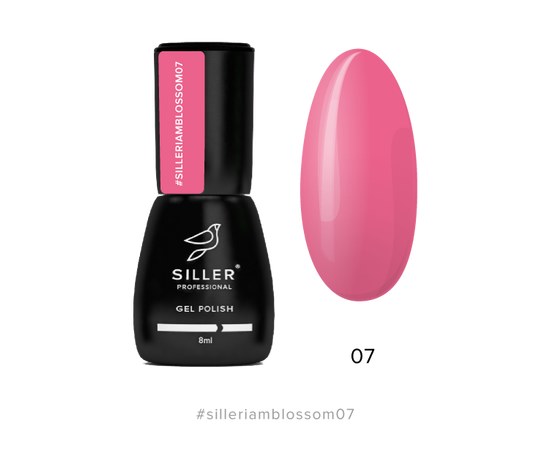 Изображение  Gel nail polish Siller Blossom No. 07, 8 ml, Volume (ml, g): 8, Color No.: 7