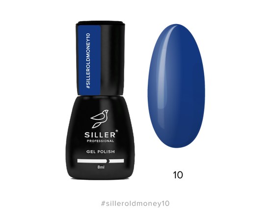 Зображення  Гель-лак для нігтів Siller Old Money №10, 8 мл, Об'єм (мл, г): 8, Цвет №: 10