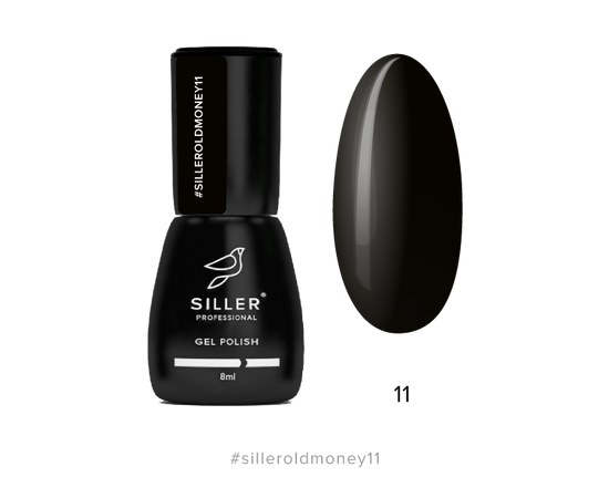 Изображение  Gel nail polish Siller Old Money No. 11, 8 ml, Volume (ml, g): 8, Color No.: 11