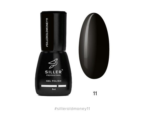 Изображение  Gel nail polish Siller Old Money No. 11, 8 ml, Volume (ml, g): 8, Color: 11