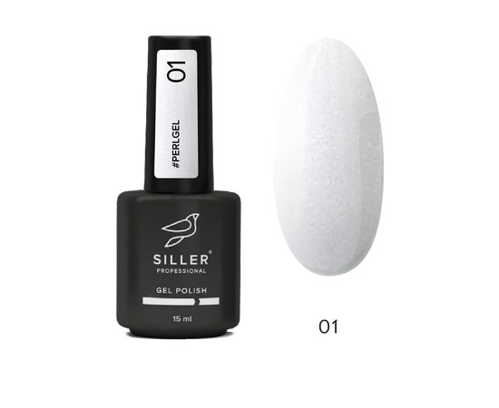 Изображение  Nail gel Siller Pearl Gel No. 01, 15 ml, Volume (ml, g): 15, Color No.: 1