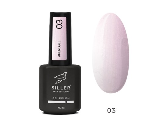 Изображение  Nail gel Siller Pearl Gel No. 03, 15 ml, Volume (ml, g): 15, Color No.: 3