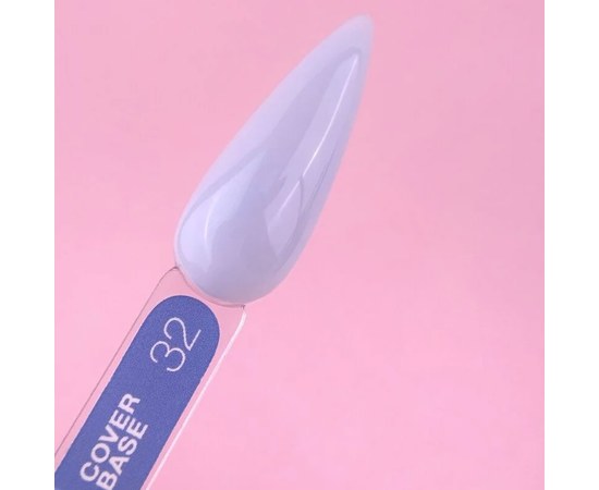 Изображение 3 Camouflage base for gel polish LUNAMoon Cover Base No. 32, 13 ml, Volume (ml, g): 13, Options: 32, Color: Lilac