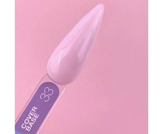 Изображение 3 Camouflage base for gel polish LUNAMoon Cover Base No. 33, 13 ml, Volume (ml, g): 13, Options: 33, Color: Pink