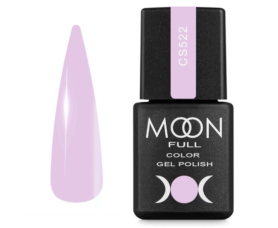 Изображение  Gel nail polish Moon Full Color Gel Polish №SC522 lilac-pink, 8 ml, Volume (ml, g): 8, Color No.: SC522