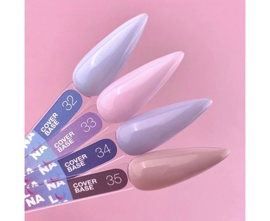 Изображение 4 Camouflage base for gel polish LUNAMoon Cover Base No. 35, 13 ml, Volume (ml, g): 13, Options: 35, Color: Beige