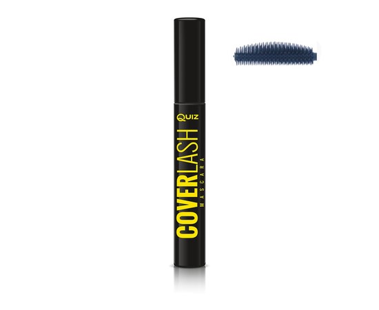 Изображение  Quiz Cosmetics Cover Lash Mascara black, 9 ml