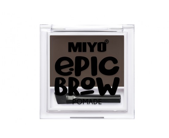 Зображення  Помада для стилізації брів - Miyo Epic Brow Pomade 1, 4.5 г, Об'єм (мл, г): 4.5, Цвет №: 1